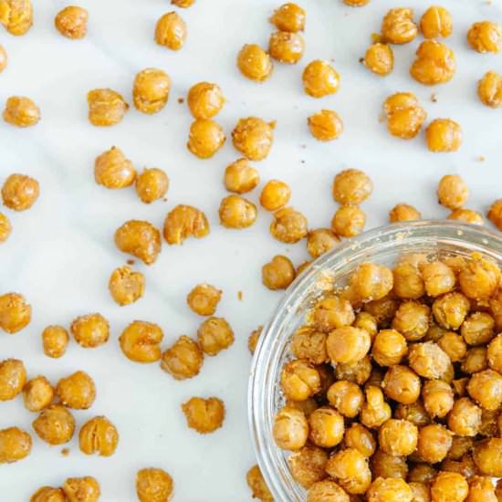 Crispy Chickpea "Croutons" - Recipe photo by eatingbyelaine