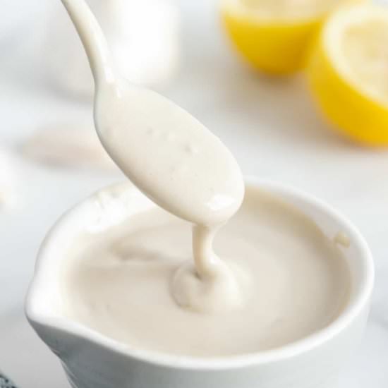 Easy Creamy Tahini Dressing - Recipe photo by eatingbyelaine