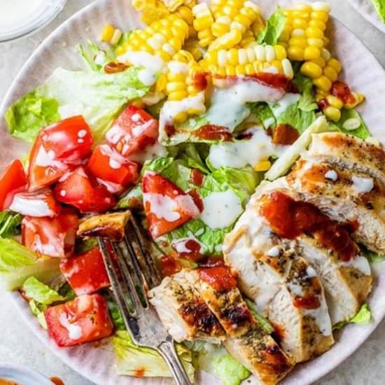 BBQ Chicken Salad - Recipe photo by Skinnytaste
