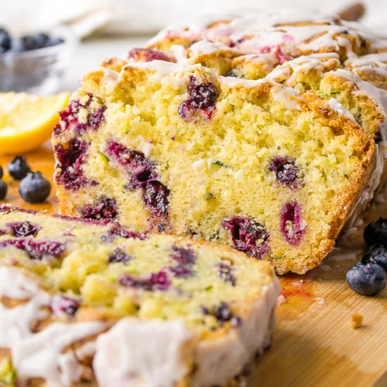 Blueberry Zucchini Bread - Recipe photo by AllThingsMamma