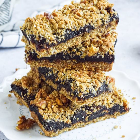 Date Bars - Recipe photo by Annikaeats