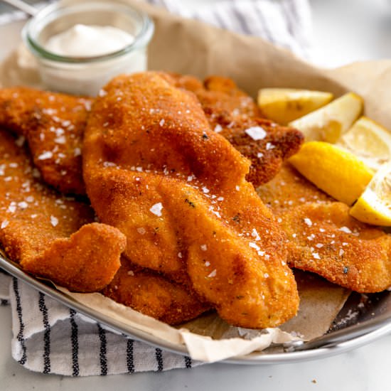 Deep Fried Hake - Recipe photo by jernejkitchen