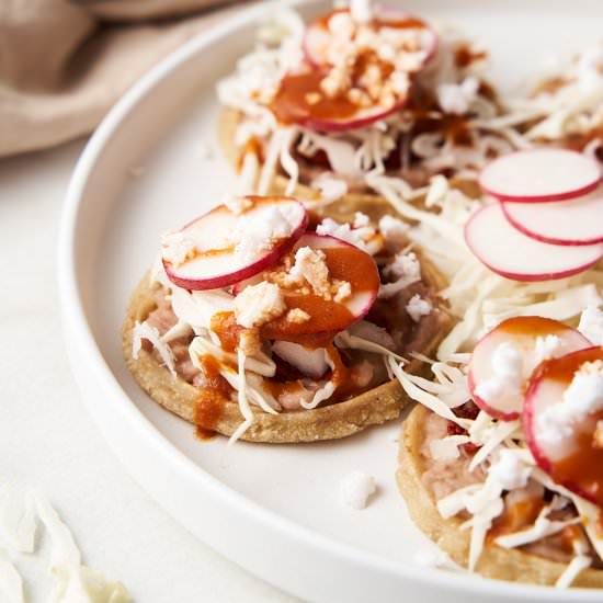 Easy Vegan Sopitos Recipe - Recipe photo by brokebankvegan