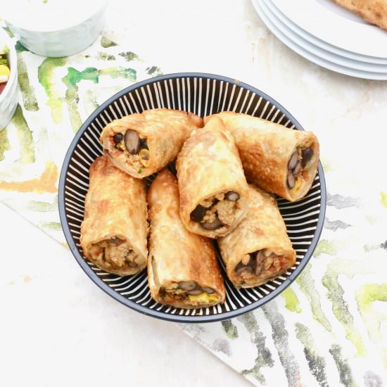 Southwest Chicken Egg Rolls - Recipe photo by anothertablespoon