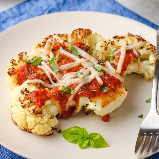 Toaster Oven Cauliflower Steaks - Recipe photo by toaster oven love
