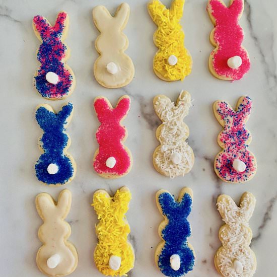 Cottontail Rabbit Cookies - Recipe photo by theshortordercook