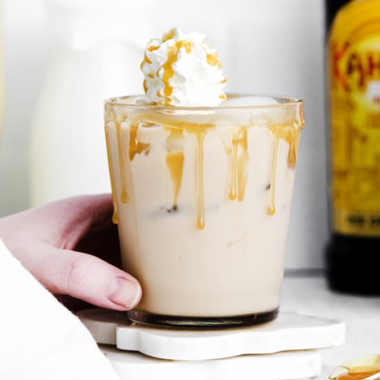 Salted Caramel White Russian - Recipe photo by emilyenchanted