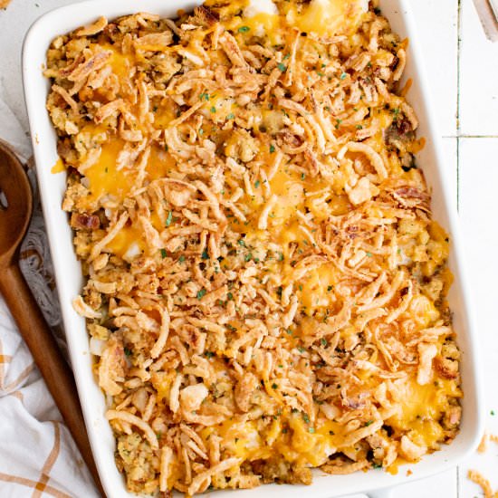 Thanksgiving Leftovers Casserole - Recipe photo by emilyenchanted