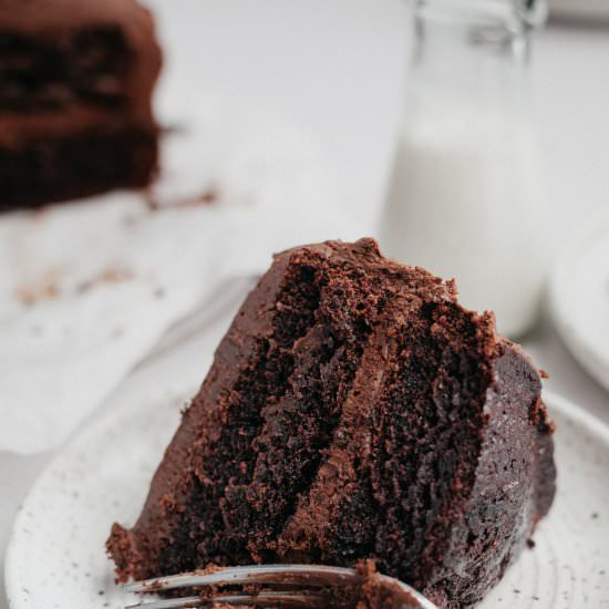 Matilda's Chocolate Cake - Recipe photo by alpineella