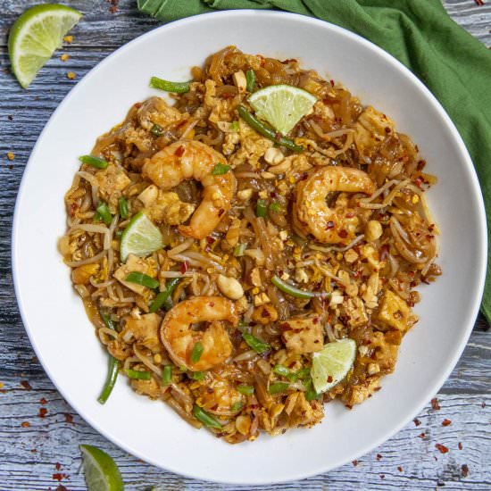 Pad Thai - Recipe photo by ChiliPepperMadness