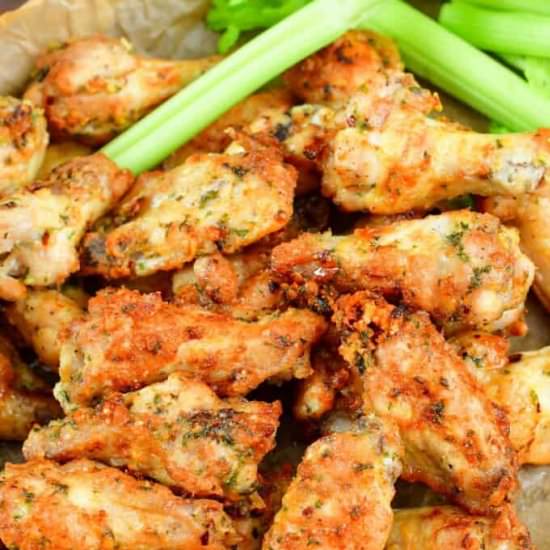 Garlic Parmesan Air Fryer Chicken W - Recipe photo by WillCookForSmiles
