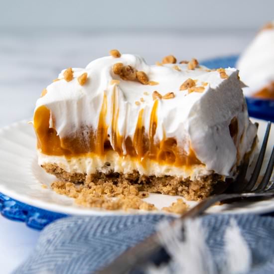 Butterscotch Delight Dessert - Recipe photo by MamaGourmand