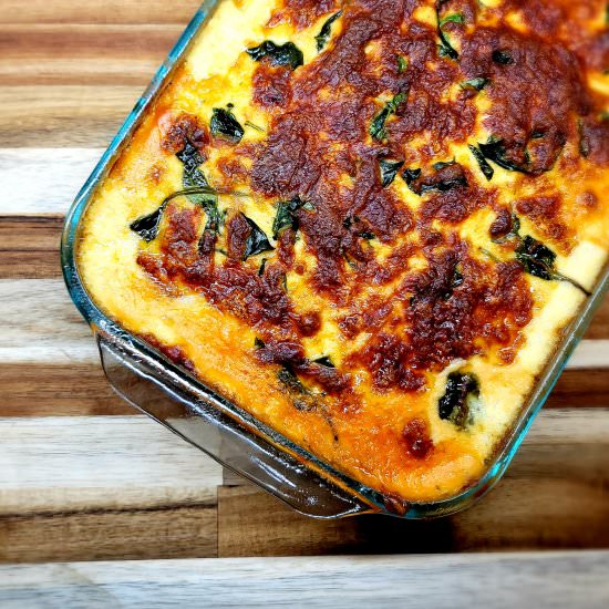 Sausage Polenta Casserole - Recipe photo by Estelle Forrest