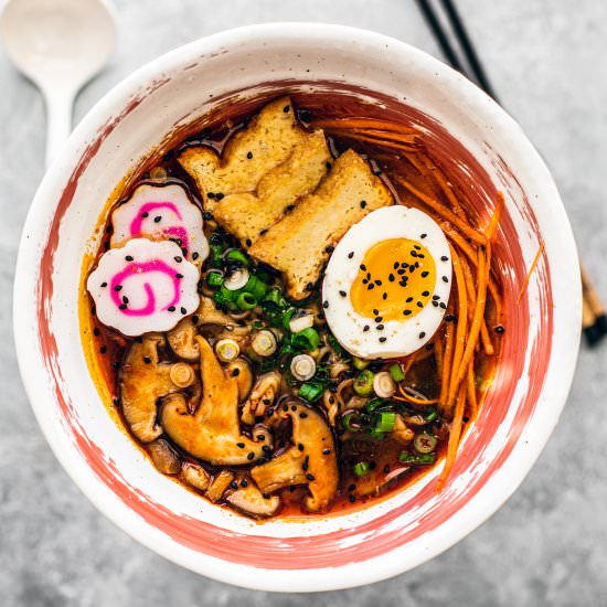 easy spicy shoyu ramen - Recipe photo by killingthyme