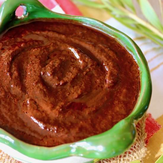 Ancho Chile Sauce - Recipe photo by cookingontheweekends