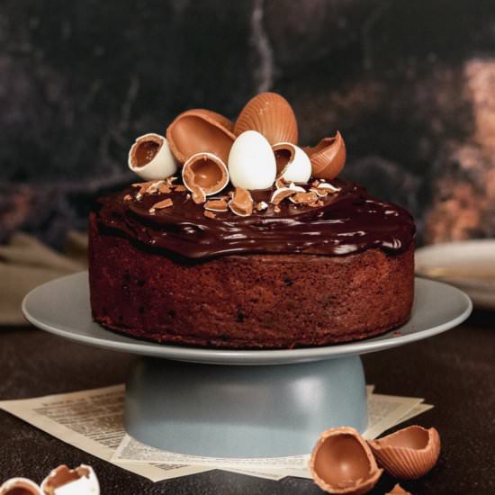 Chocolate simnel cake - Recipe photo by vanillafrost4
