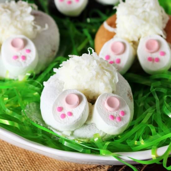 Bunny Butt Doughnuts - Recipe photo by thekitchenismyplayground