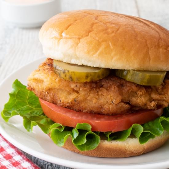 Chicken Sandwich - Recipe photo by For the Love of Cooking