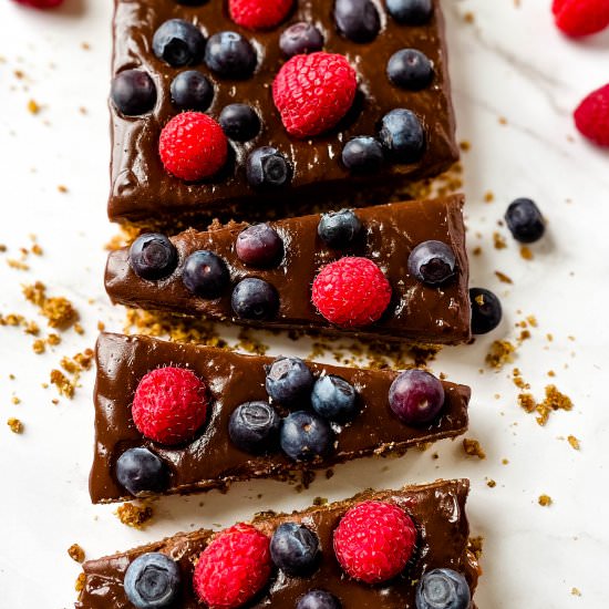 Nutella Fruit Tart - Recipe photo by Sweet Simple Masala