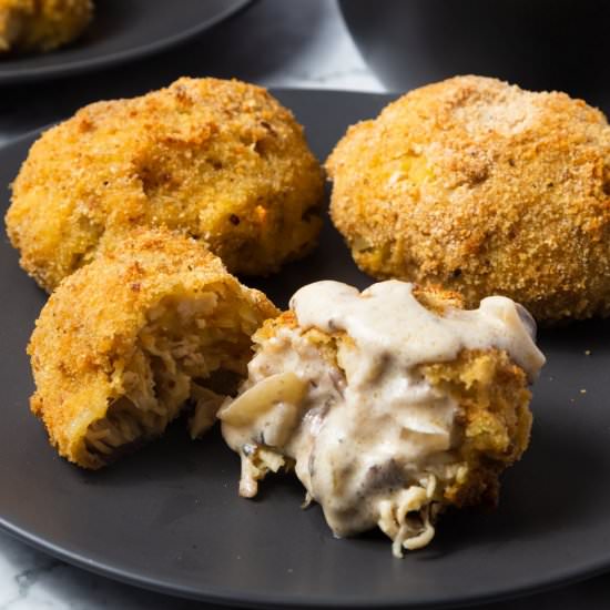 Baked Chicken Croquettes - Recipe photo by cooking.with.carbs
