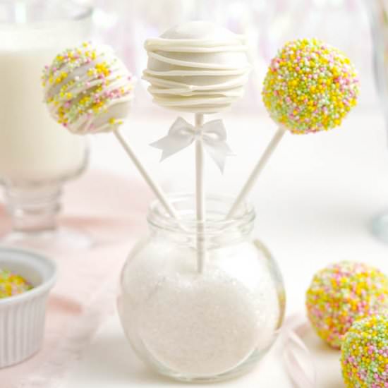 Donut Hole Cake Pops - Recipe photo by Flavor Mosaic