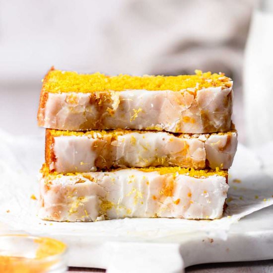 Zesty Vegan Lemon Loaf - Recipe photo by tyberrymuch