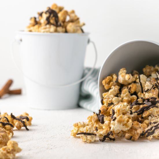 Loaded Churro Popcorn - Recipe photo by Entirely Elizabeth