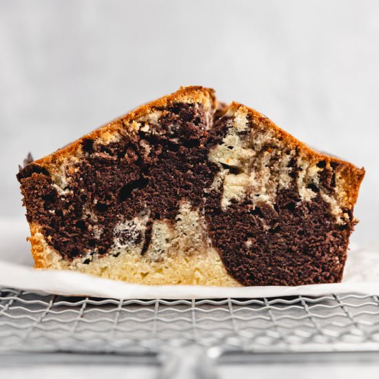 Marble Pound Cake - Recipe photo by marshasbakingaddiction