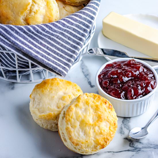 Old Fashioned Buttermilk Biscuits - Recipe photo by FoodFolksandFun