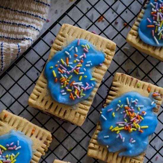 Healthy Homemade Vegan Pop-Tarts - Recipe photo by Botanical Barbara