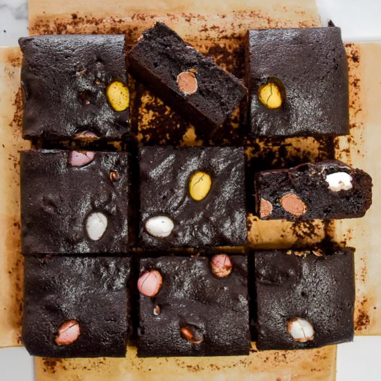 Mini Egg Brownies - Recipe photo by Waitingforblancmange