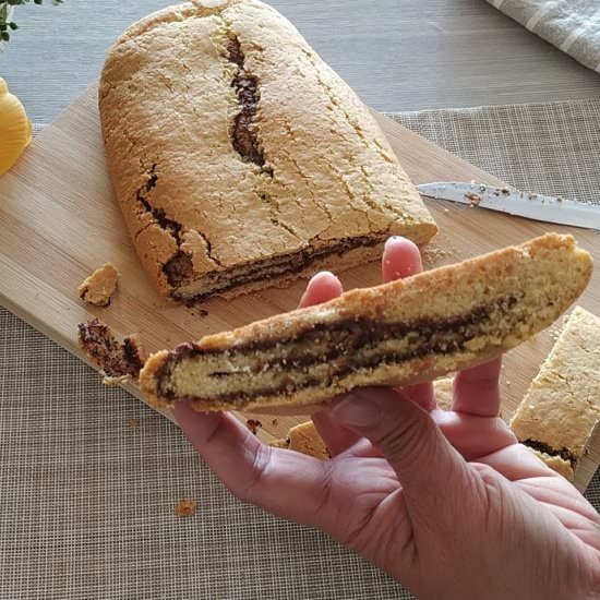 Nutella Rolled Biscuit | No butter - Recipe photo by Filipino and Italian kitchen