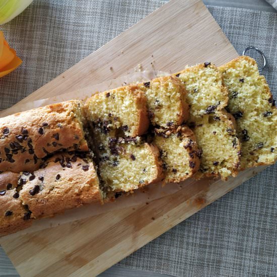 Cream and chocolate chip plumcake - Recipe photo by Filipino and Italian kitchen