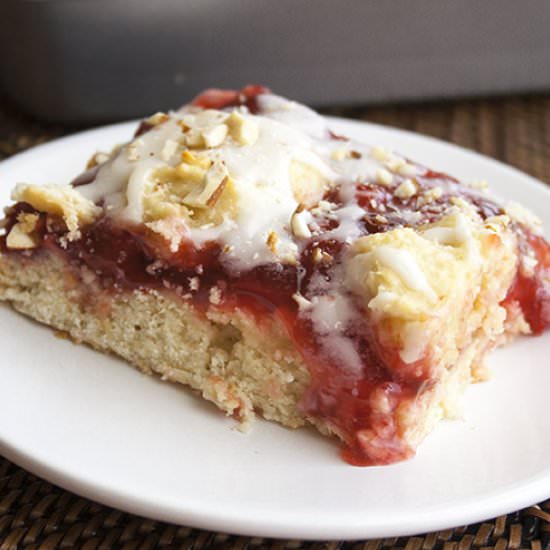 Easy Cherry Almond Coffee Cake - Recipe photo by nancyc