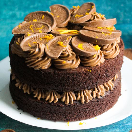 Terry’s Chocolate Orange Cake - Recipe photo by Simshomekitchen