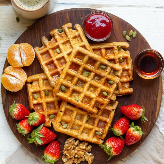 Carrot Cake Waffles - Recipe photo by Tashasartisanfoods