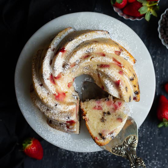Strawberry Cream Cheese Pound Cake - Recipe photo by Tashasartisanfoods