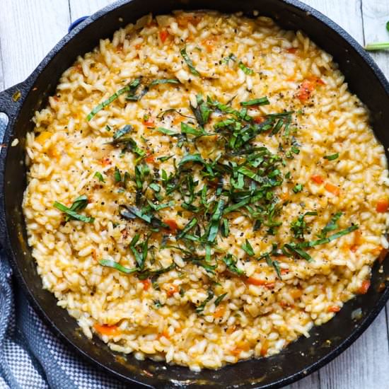 Italian Risotto with Tomatoes - Recipe photo by blessthismeal