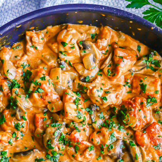 Chicken Paprikash - Recipe photo by Family Food on the Table