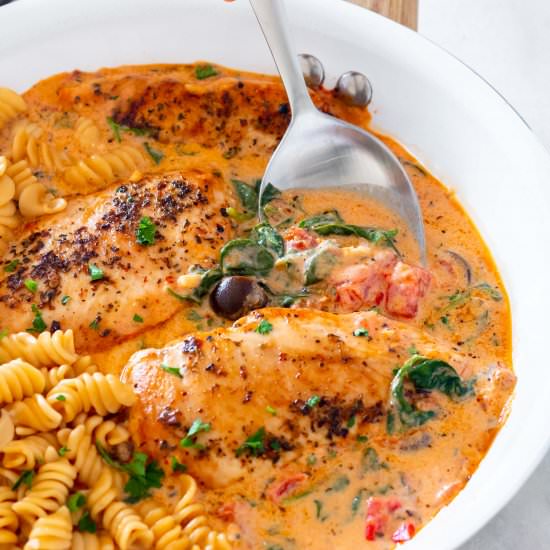 Tuscan Chicken - Recipe photo by ChefDeHome