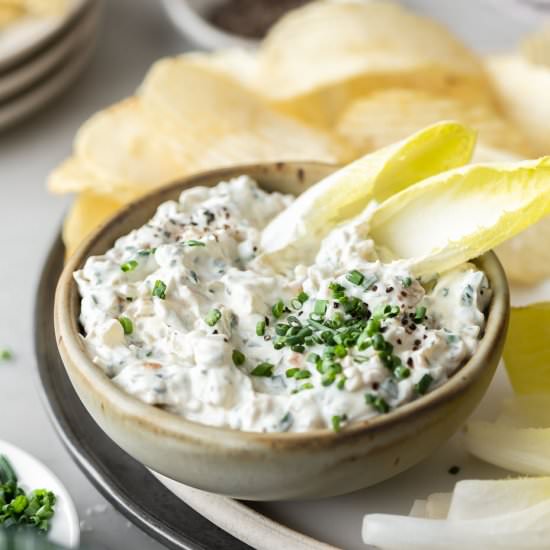 sour cream and onion dip - Recipe photo by withspice