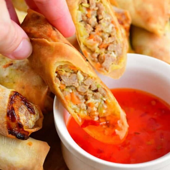 Thai Spring Roll - Recipe photo by WillCookForSmiles