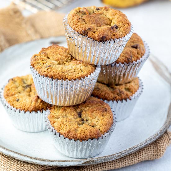 Banana Muffins with Almond Flour - Recipe photo by Chef Molly