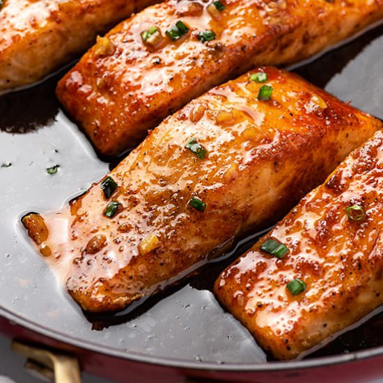 Honey Glazed Salmon - Recipe photo by bellyfull
