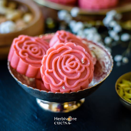 Rose Peda - Recipe photo by Herbivore Cucina