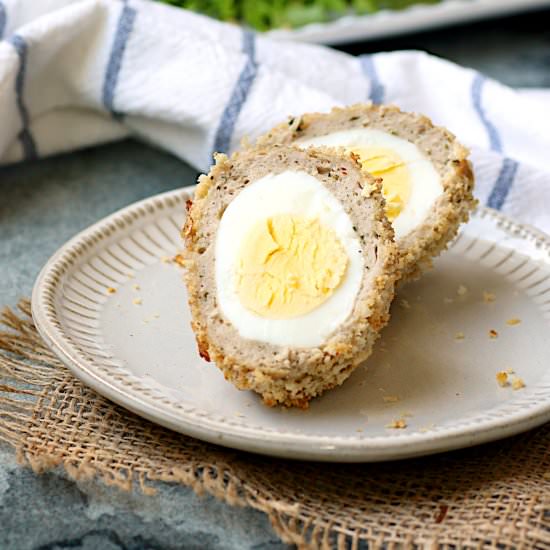 Baked Turkey Scotch Eggs - Recipe photo by DomesticDreamboat