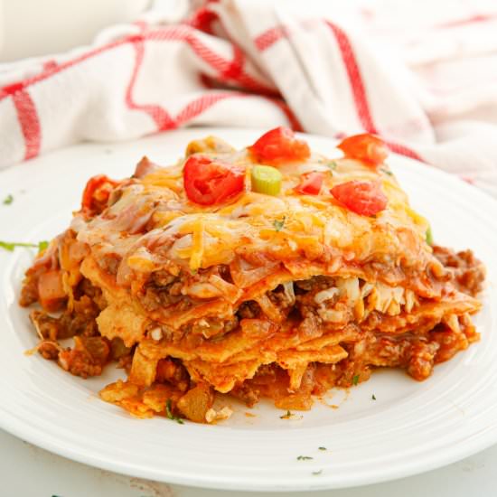 Crockpot Beef Enchilada Casserole - Recipe photo by simplystacie