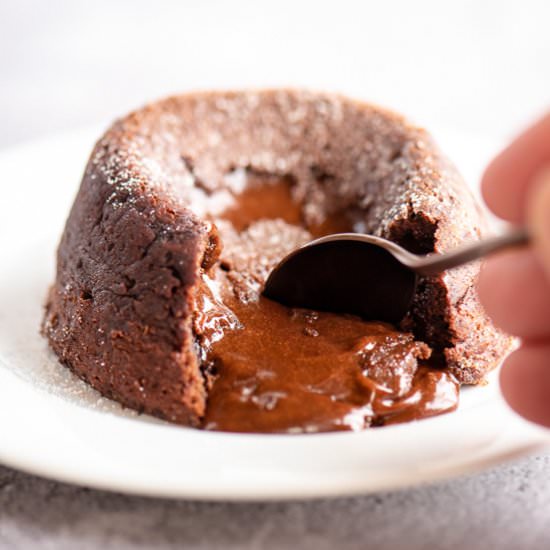 Chocolate Fondants - Recipe photo by The Gourmet Larder