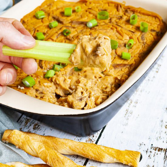 Vegan Buffalo Chicken Dip - Recipe photo by MyPurePlants