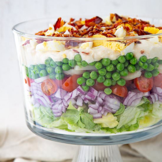 7 Layer Salad - Recipe photo by giftofhospitality